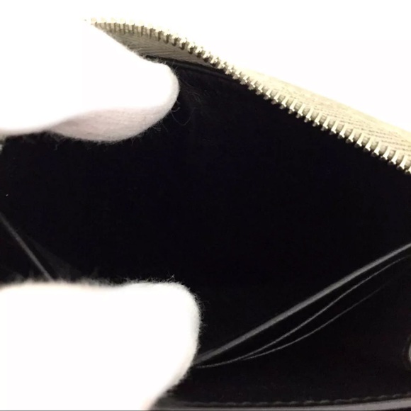 AUTH Celine Zip Wallet Card Holder Coin Purse - Picture 6 of 7